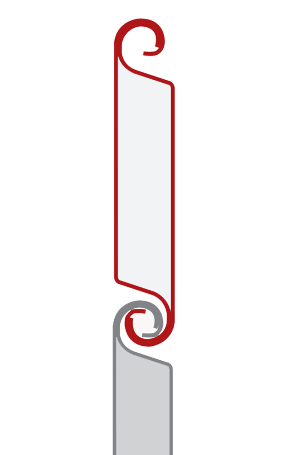 Rolltor Lamellen 1.100D