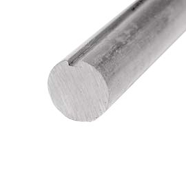 Federwelle massiv 1 1/4" genutet Länge: 4500mm