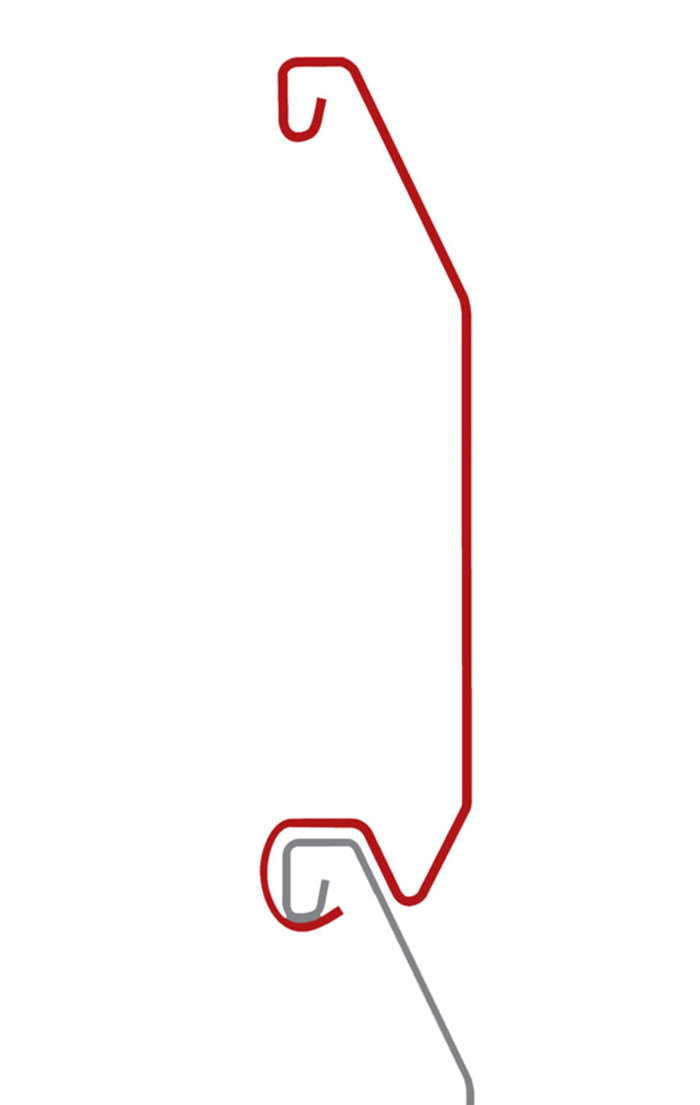 Rolltor Lamellen 1.1590 Einzelstäbe