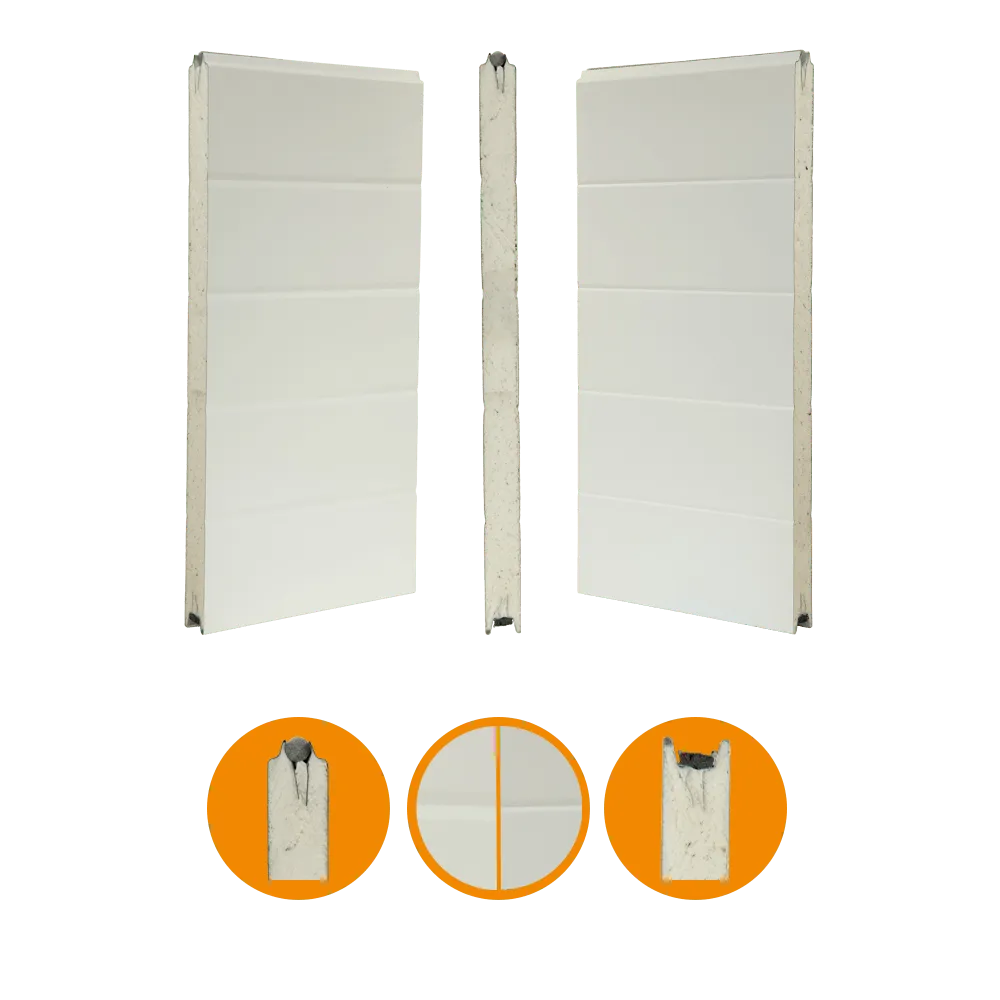 Torsektion 40×610mm glatt/glatt