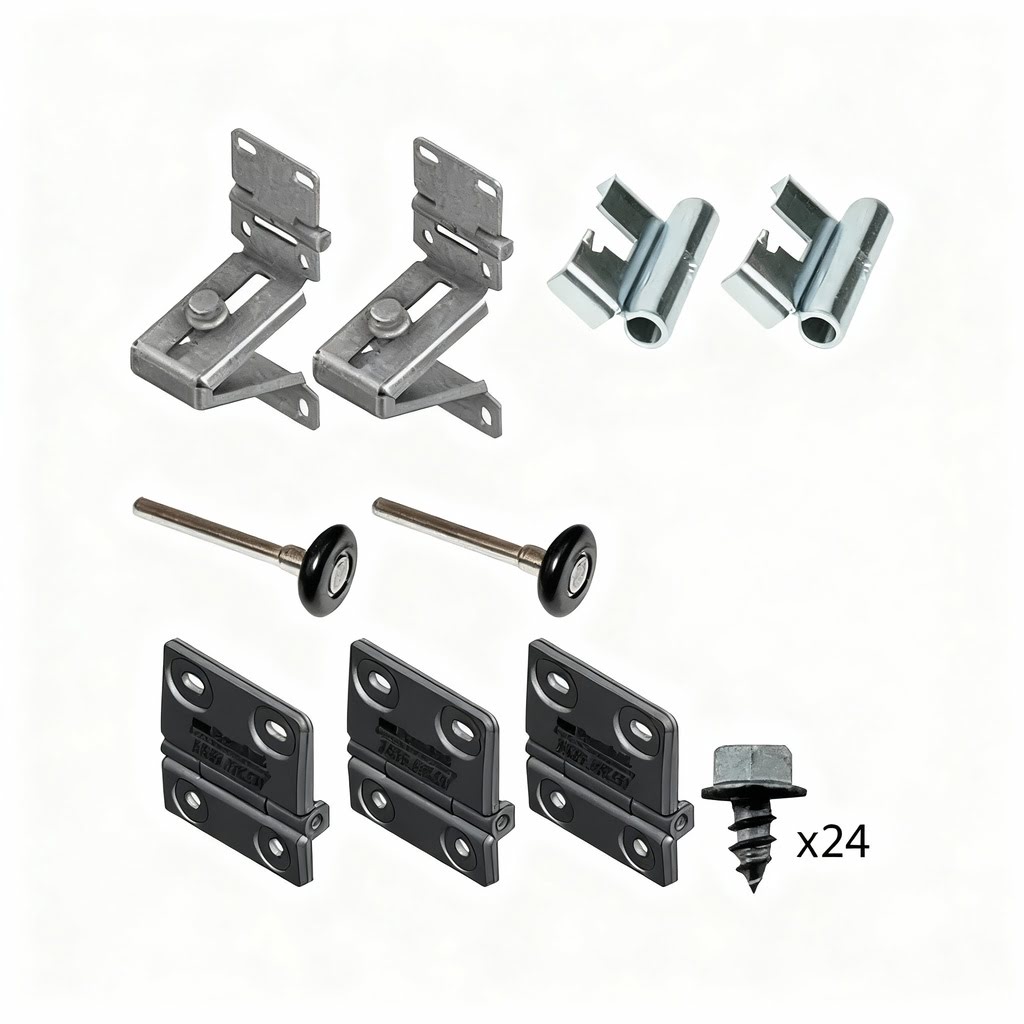 Beschläge für Crawford 1042-Platten (oben)