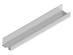 Umfassungsprofil  Alu, ungleichseitig 35-20mm, B: 43mm