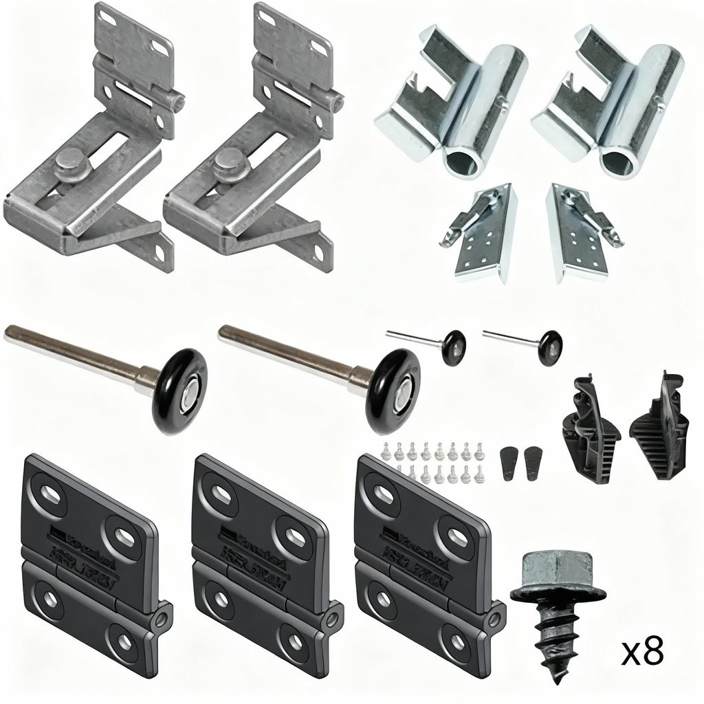 Hardware für Crawford 1042-Platten (unten)