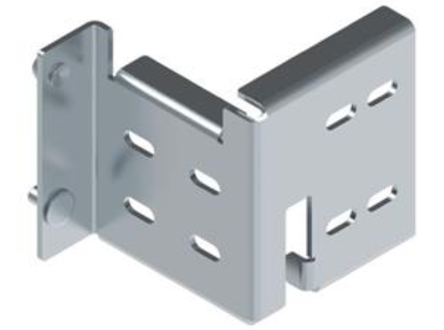 Federbruchkonsole G100,  rechts, Klicksystem verzinkt