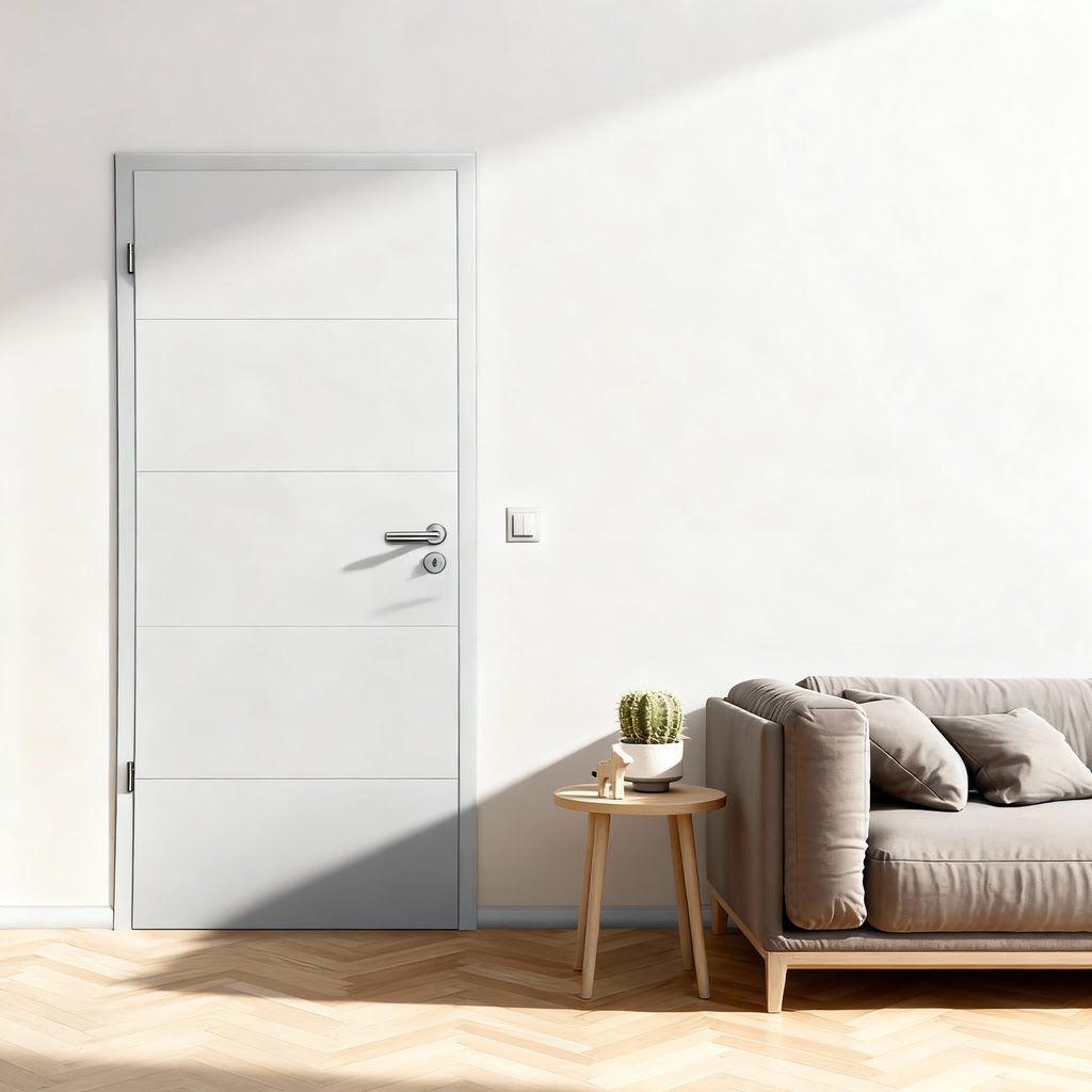 Wohnraumtür Basic Light 15 mit Echtlack-Oberfläche