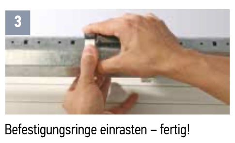 Somfy Schnellverbinder 1-gliedrig für Welle 40-50-60